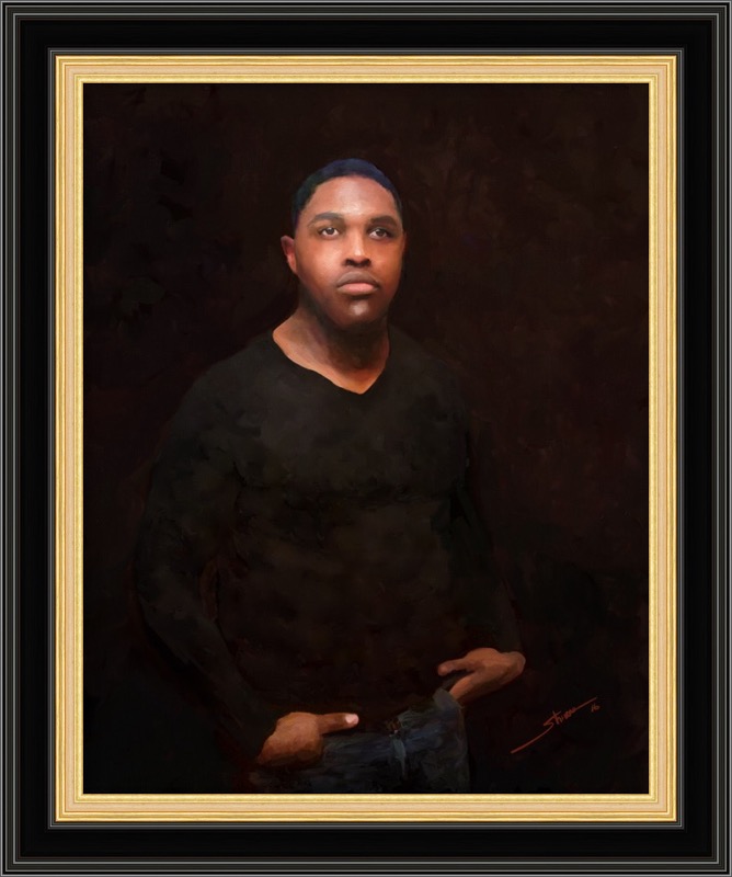 Mr Jordan  16x20 Oil on Canvas