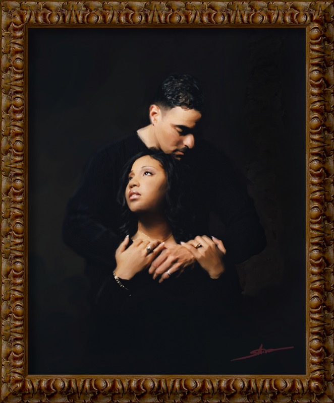 Together we can...  52 x 42 OIl on Canvas