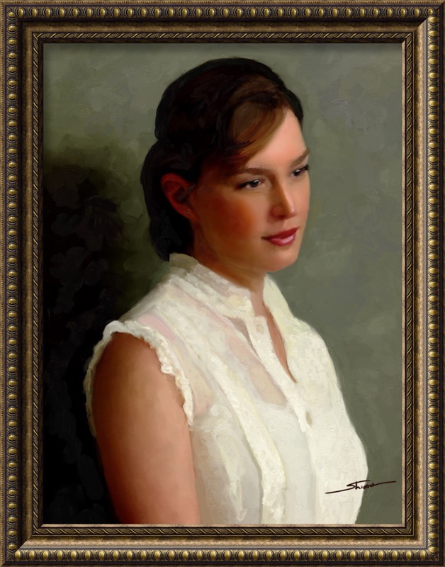 LAUREN  30 x 40 Oil on Canvas