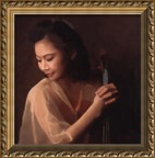 the Violinist  20 x 20  Oil on Canvas.jpg